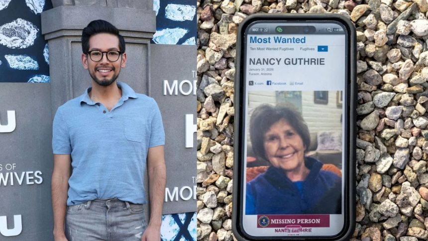 Zack Peter reacts after ex-FBI agent explains why an arrest linked to Nancy Guthrie’s disappearance could be close