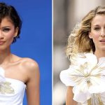Zendaya Wears Carrie Bradshaw White Dress Amid Wedding Rumor