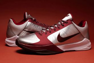 Closer Look At The Nike Kobe 5 Protro “Lower Merion Aces Away”