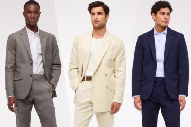 Abercrombie & Fitch Has Perfected Men’s Linen Suits: Shop Here