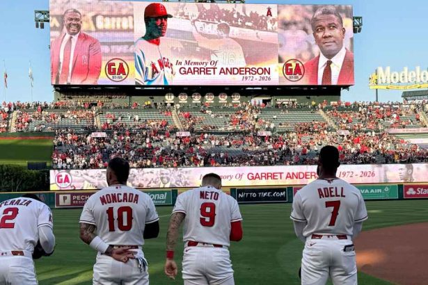 Angels Honor Late Garret Anderson In 1st Game After Tragic Passing