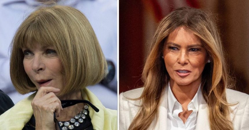 Anna Wintour Reveals Her Thoughts on Melania Trump’s Fashion Choices