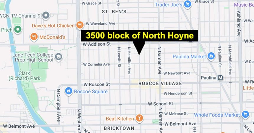 ‘At least 10’ high schoolers attacked and robbed a man as he walked home from work in Roscoe Village, alderman says