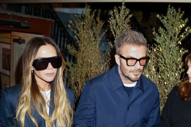 David and Victoria Beckham Have Two Very Different Takes on Monochrome Dressing