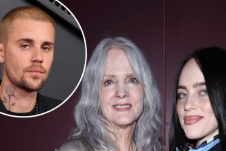 Billie Eilish’s Mom Thanks Justin Bieber for Serenading Her