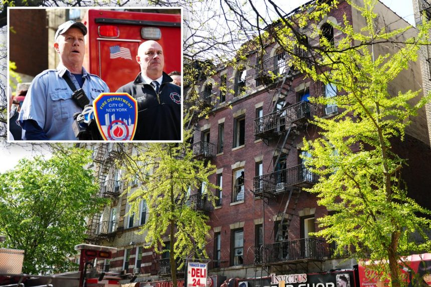Brave firefighters save Bronx man with head sticking out of window at Bronx apartment blaze: ‘I can’t make it’