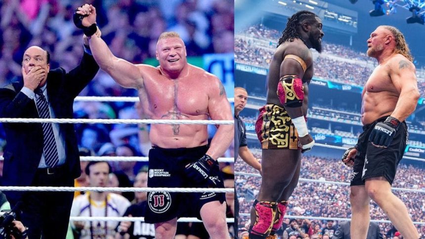 Brock Lesnar’s WrestleMania matches ranked from worst to best