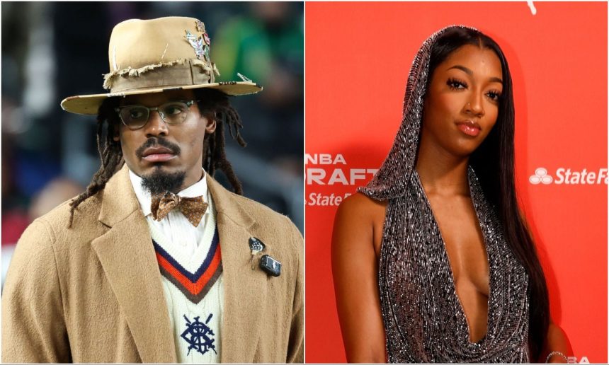 Cam Newton sends love to Angel Reese after getting traded to Atlanta Dream in shocking move