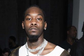Cardi B’s Ex Offset Hung Out With Fans Before Shooting