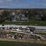 Communities launch cleanup after severe weather and tornadoes churn across Midwest : NPR