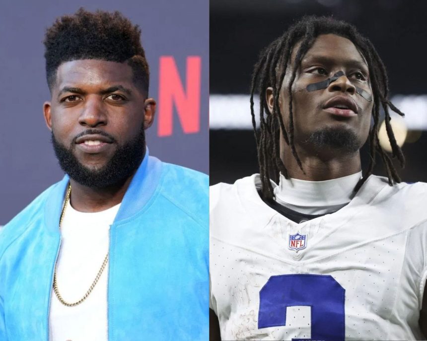 Emmanuel Acho warns George Pickens against playing for Cowboys following .3M franchise tag