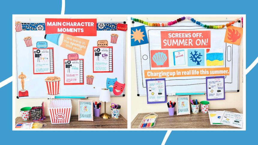 End-of-Year Bulletin Board Printables