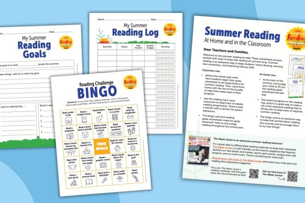 Free Summer Reading Log Bundle