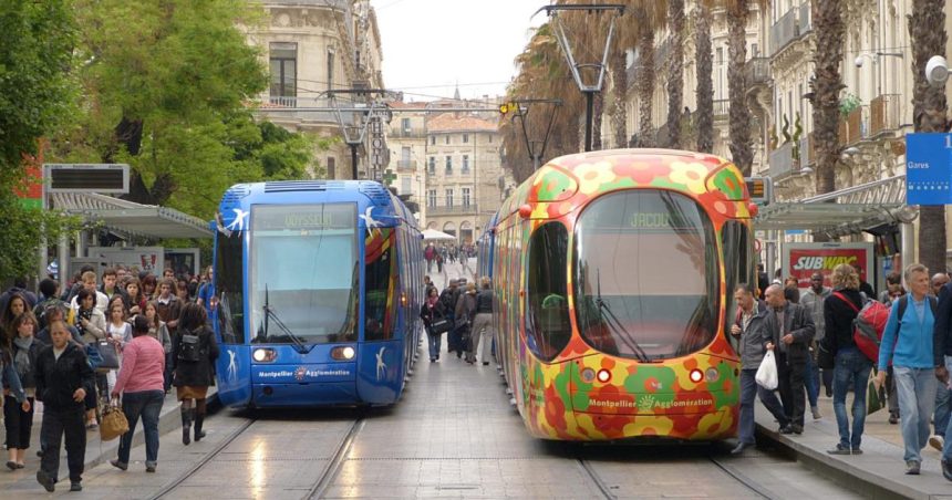 Free public transport via Montpellier