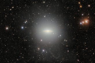Iconic Sombrero Galaxy captured in incredible detail, revealing its enormous glowing halo