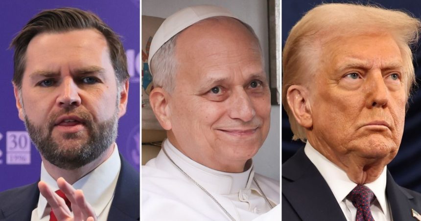JD Vance Responds to President Trump, Pope Leo XIV’s Feud