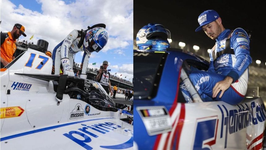 Kyle Larson compares the Daytona 500 to the Indy 500