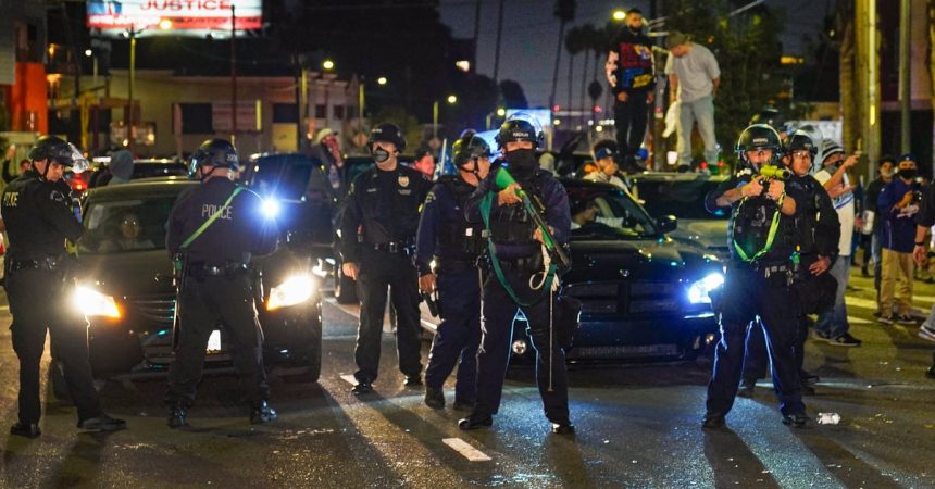 LA To Pay .8 Million To Man Blinded By Police Projectile During Dodgers Celebration