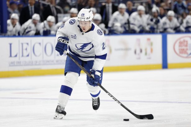 Lightning HC Jon Cooper calls for penalty box official’s head after Pontus Holmberg crashes into open door