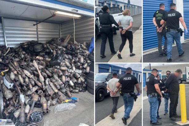 Los Angeles cops uncover 0K in stolen catalytic converters