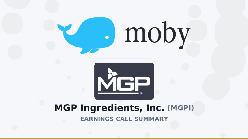 MGP Ingredients, Inc. Q1 2026 Earnings Call Summary