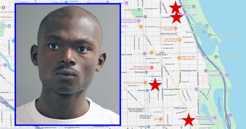 Man charged with 4 North Side burglaries after building manager spots him stealing packages