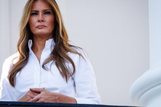 Melania Trump denies knowing Epstein in rare public statement : NPR