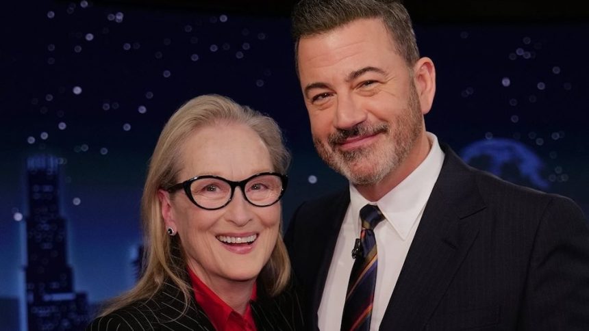 Meryl Streep Sides With Jimmy Kimmel as Donald Trump Urges for His Firing