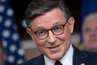 Mike Johnson Addresses Backlash Over Donald Trump AI Jesus Post