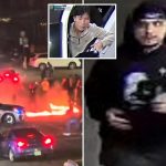 NYPD images show 2 ruffians involved in fiery NYC car meet-up