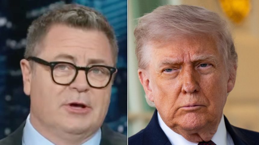 Nick Offerman Has 1 Big ‘Hope’ For Trump’s Massive Summer Party — And It Involves Epstein