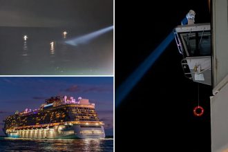 Norwegian cruise ship worker missing after falling overboard off coast of Massachusetts