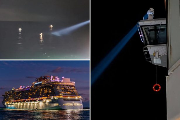 Norwegian cruise ship worker missing after falling overboard off coast of Massachusetts