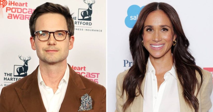 Patrick J. Adams Receives ‘Suits’ Costar Meghan Markle’s Jam