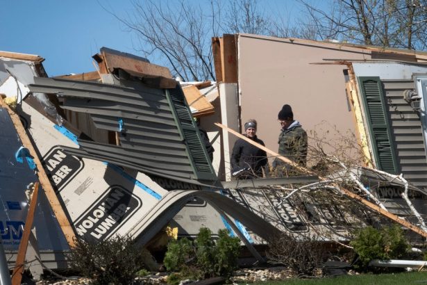 Powerful Winds And Reported Tornadoes Rip Through The Midwest