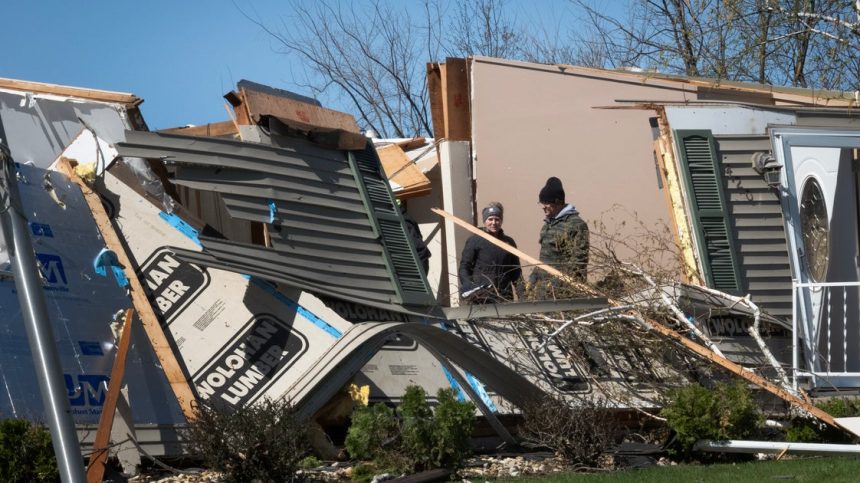 Powerful Winds And Reported Tornadoes Rip Through The Midwest