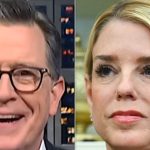Stephen Colbert Taunts Pam Bondi With 5 ‘Heartfelt’ Words