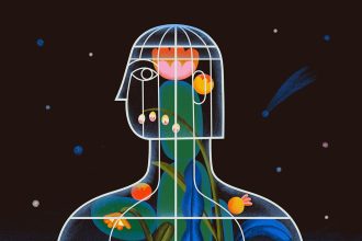 Tania Yakunova’s Expressive Figures Entwine with Plant Life in Digital and Graphite Illustrations — Colossal