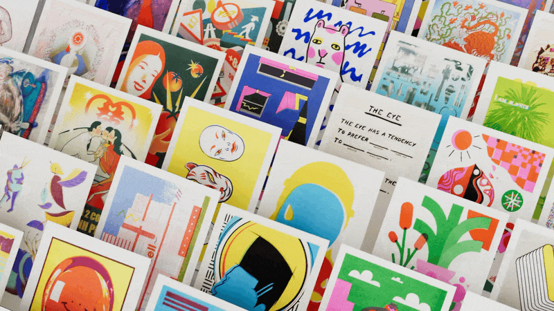 This Risograph Studio Celebrates 400 Artist Postcards Mailed Around the Globe — Colossal