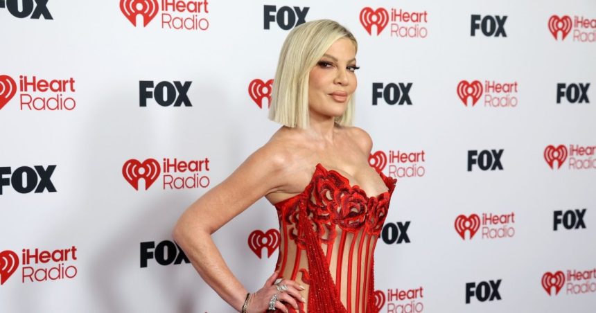 Tori Spelling and 7 Children Hospitalized After Car Accident