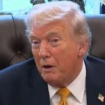 Trump Is Wandering Around The White House Gluing Coins On Doors