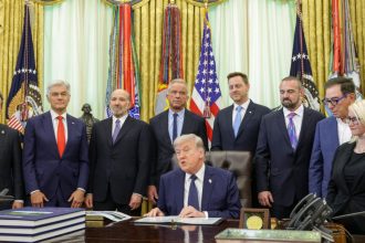 Trump closes first round of drug price negotiations with Regeneron deal