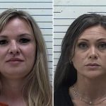 Two Oklahoma elementary school workers, Elizabeth Kay Sutton and Ottoria McClung, arrested for allegedly assaulting students
