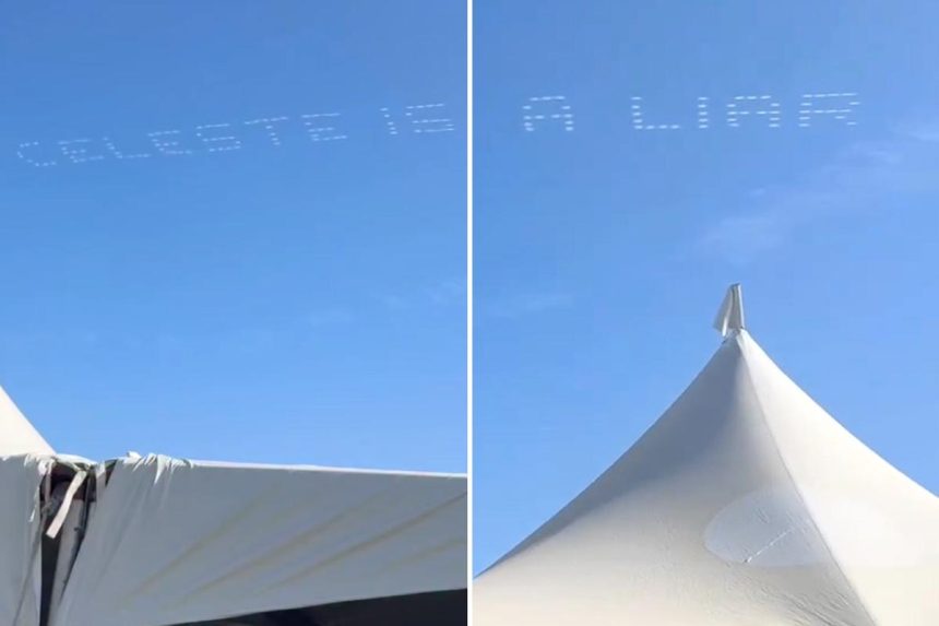 Vile ‘Celeste is a liar’ sky message appears above Coachella after D4vd’s arrest for murder