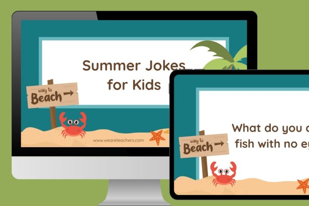 165 Super-Funny Summer Jokes for Kids (Plus Free Slides)