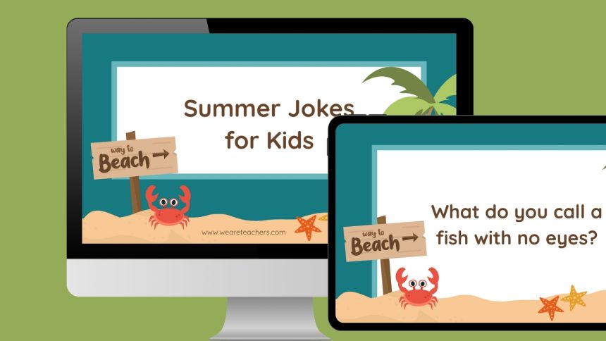 165 Super-Funny Summer Jokes for Kids (Plus Free Slides)