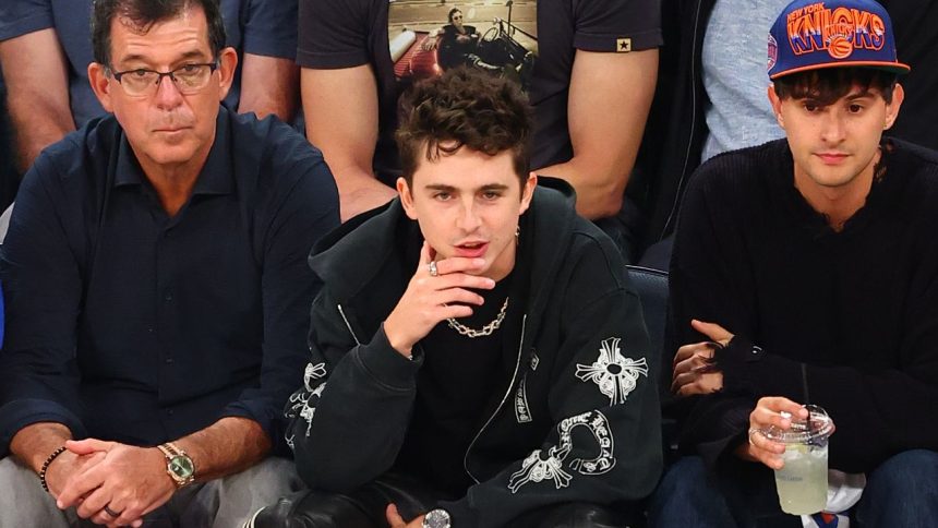 Not Even Timothée Chalamet Can Resist the Siren Song of Mini Uggs.