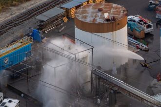 A chemical tank in California has cracked. Here’s what to know : NPR