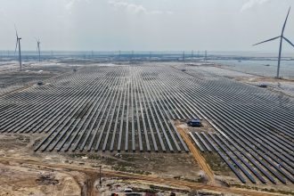 A first among major nations, India is industrializing with solar