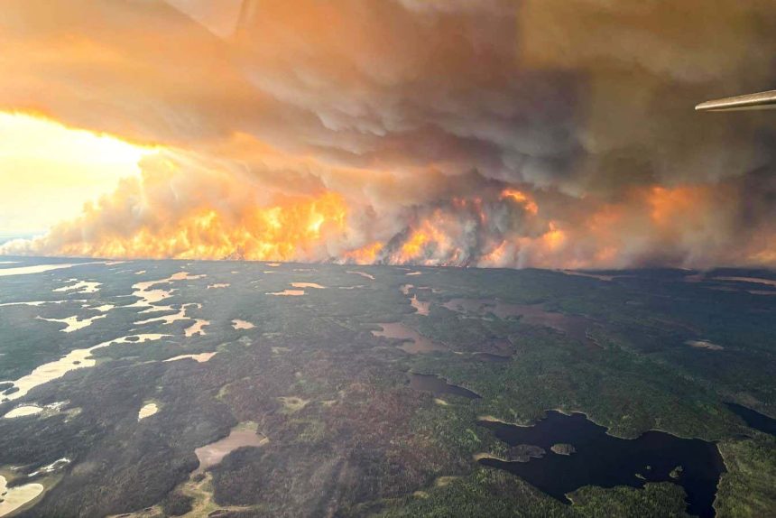 Arctic fires are releasing carbon stored for thousands of years